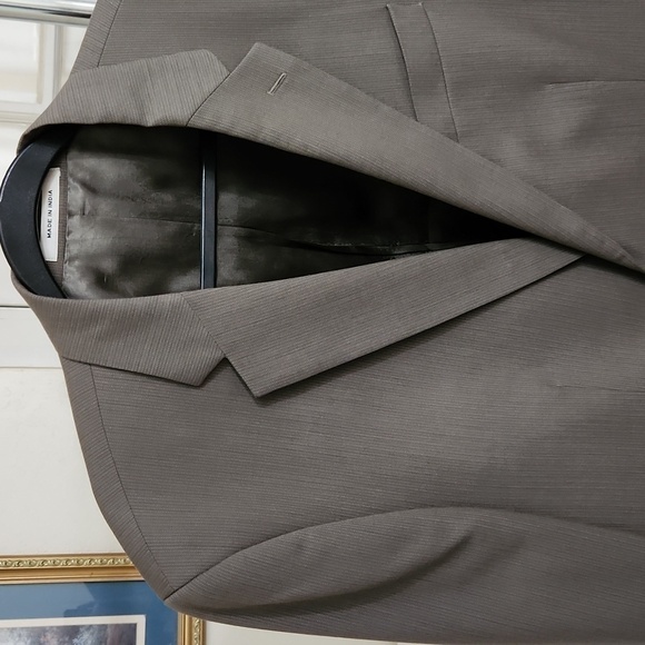 100%Wool Kenneth Cole Suite Blazer 44 / 38 Luxury Office Formal - Picture 2 of 14